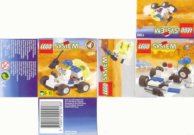 Space Port Moon Buggy #1180 LEGO Town