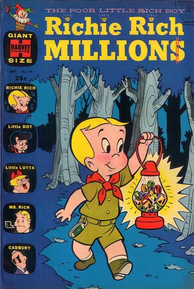 Richie Rich Millions #19 (1966) Comic Books Richie Rich Millions