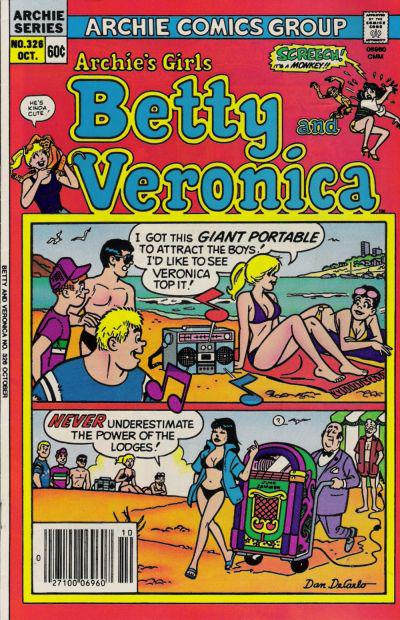 Archie's Girls Betty and Veronica #326 (1983) Comic Books Archie's Girls Betty and Veronica