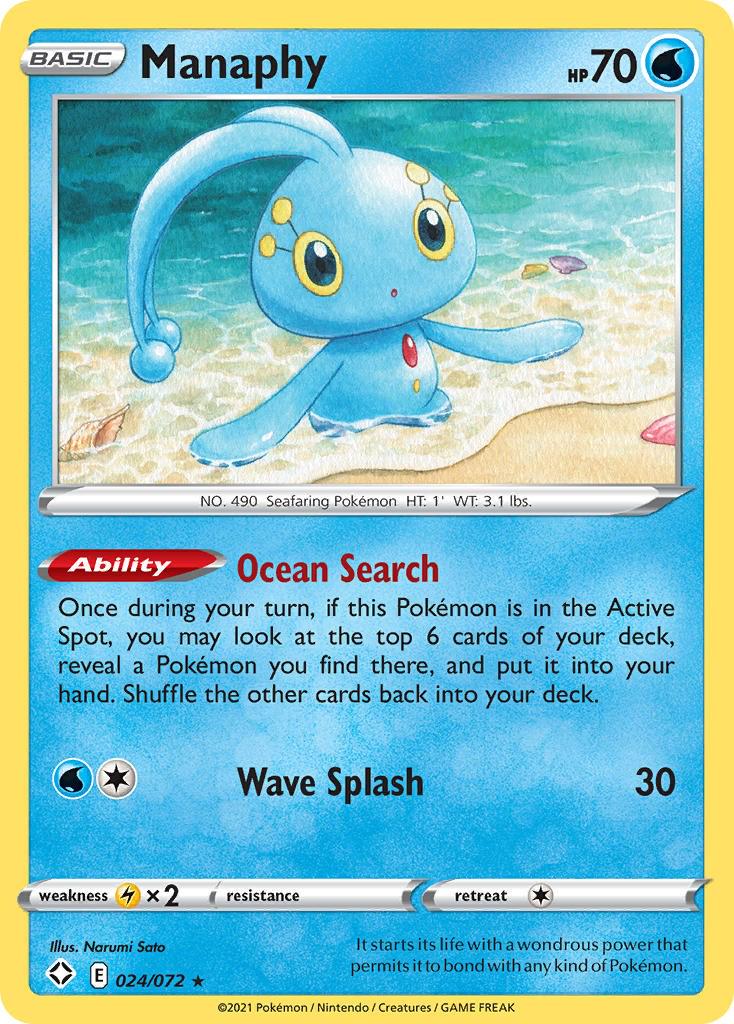 Manaphy #24 Pokemon Shining Fates
