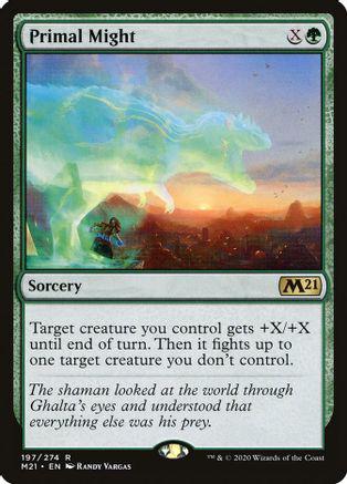 Primal Might #197 Magic Core Set 2021