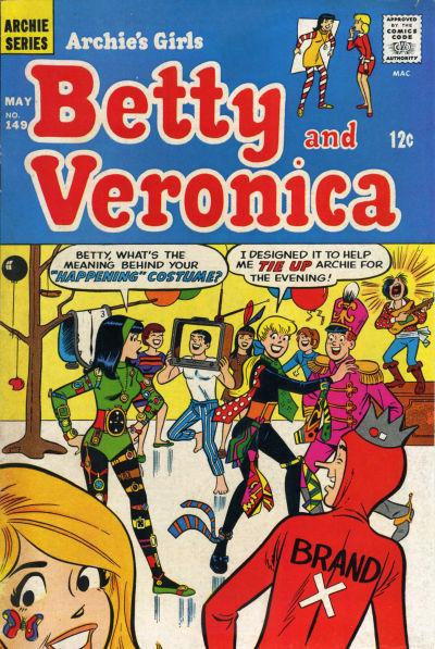 Archie's Girls Betty and Veronica #149 (1968) Comic Books Archie's Girls Betty and Veronica