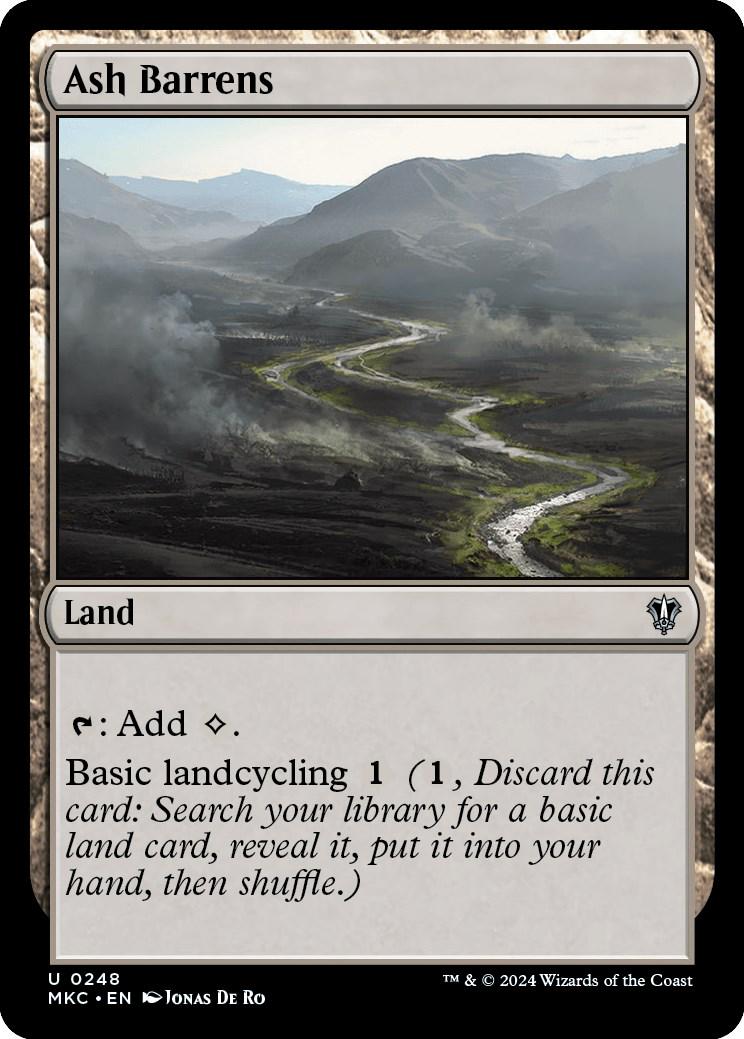 Ash Barrens #248 Magic Murders at Karlov Manor Commander