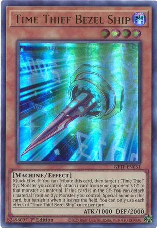 Time Thief Bezel Ship GFTP-EN061 YuGiOh Ghosts From the Past