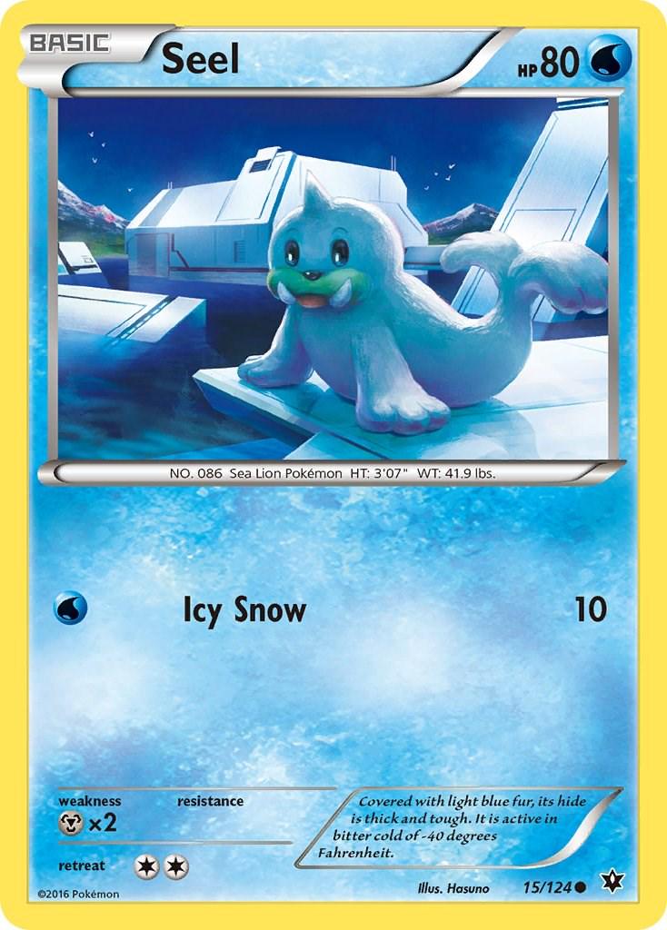 Seel #15 Pokemon Fates Collide