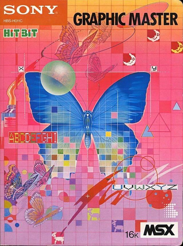 Graphics Editor PAL MSX