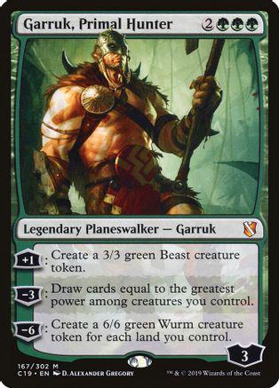 Garruk, Primal Hunter Magic Commander 2019