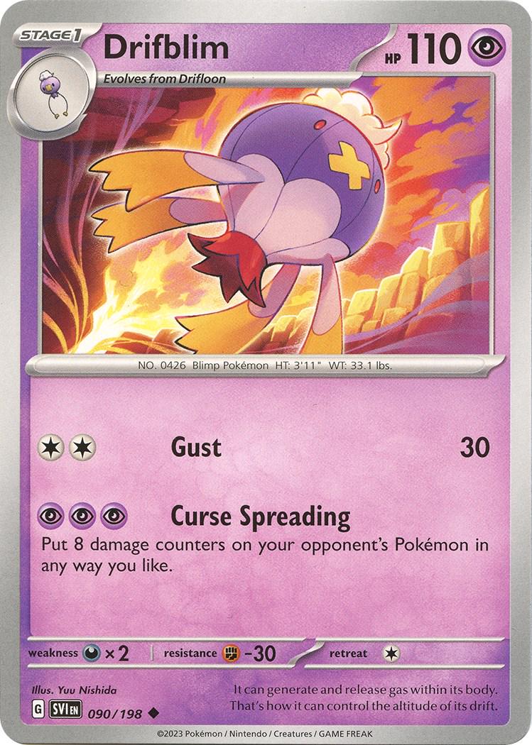 Drifblim #90 Pokemon Scarlet & Violet