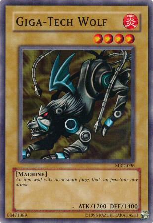 Giga-Tech Wolf MRD-096 YuGiOh Metal Raiders