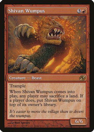 Shivan Wumpus Magic Planar Chaos