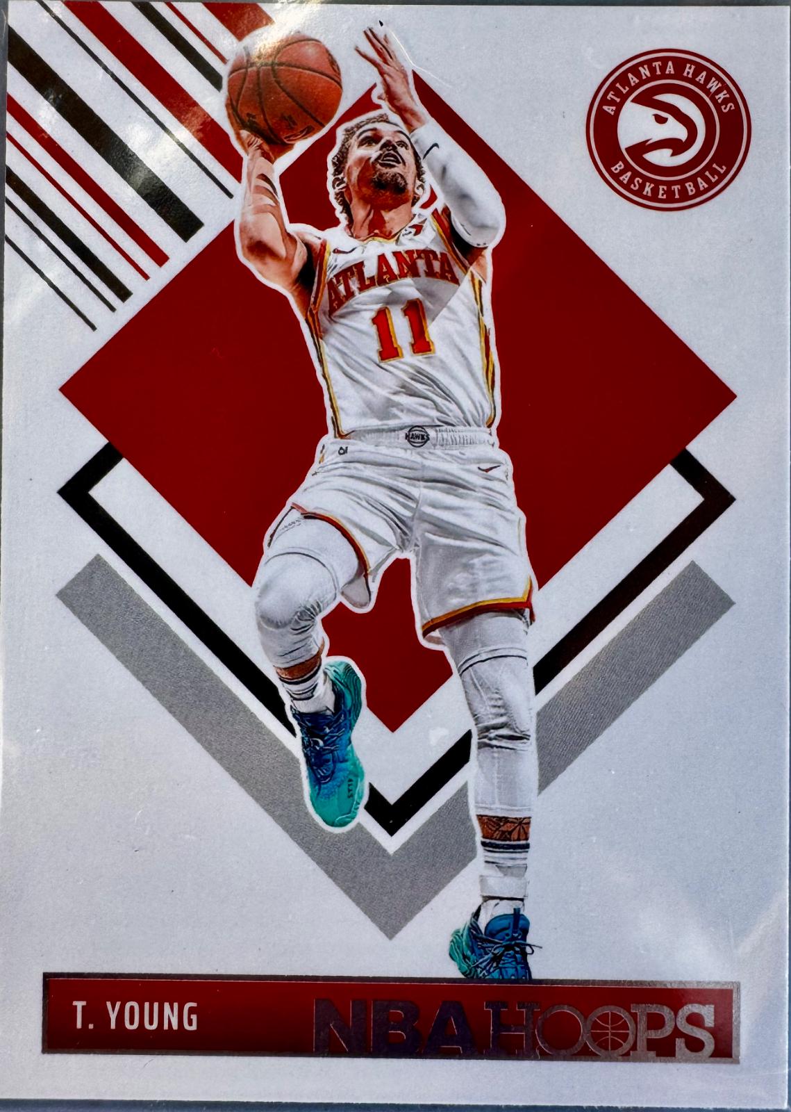 Trae Young #287 Basketball Cards 2024 Panini NBA Hoops
