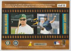 Back Image | Mark McGwire Baseball Cards 1997 Score Pitcher Perfect
