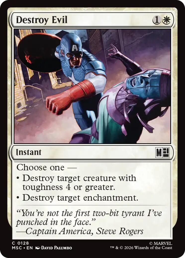 Destroy Evil (Magic Marvel Super Heroes Commander)