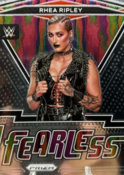 Rhea Ripley #6 Wrestling Cards 2022 Panini Prizm WWE Fearless