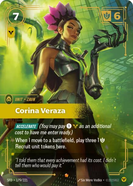 Corina Veraza #179 Prices | Riftbound Spiritforged
