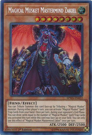 Magical Musket Mastermind Zakiel SPWA-EN022 YuGiOh Spirit Warriors