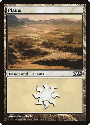 Plains #233 Magic M14