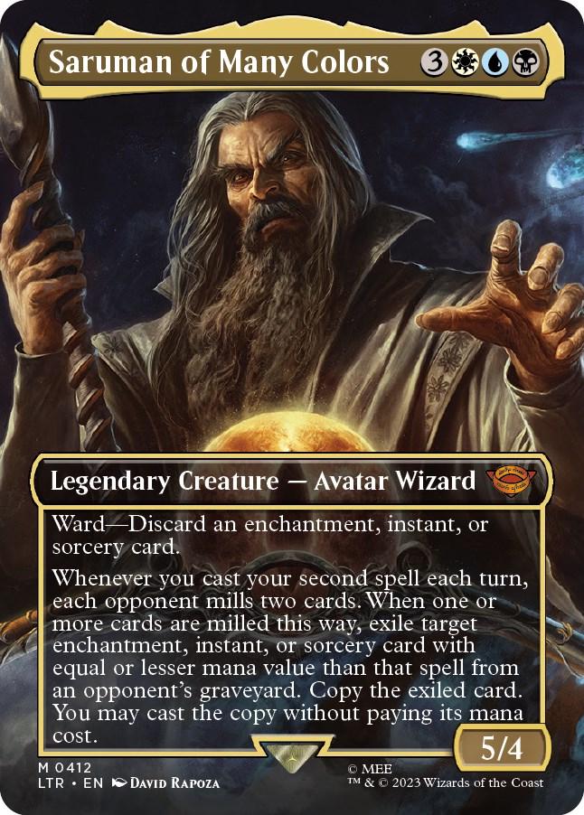 Saruman of Many Colors #412 Magic Lord of the Rings