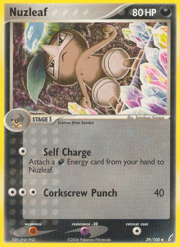 Nuzleaf #39 Pokemon Crystal Guardians