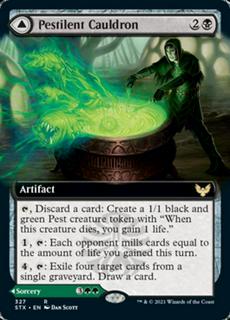 Pestilent Cauldron & Restorative Burst