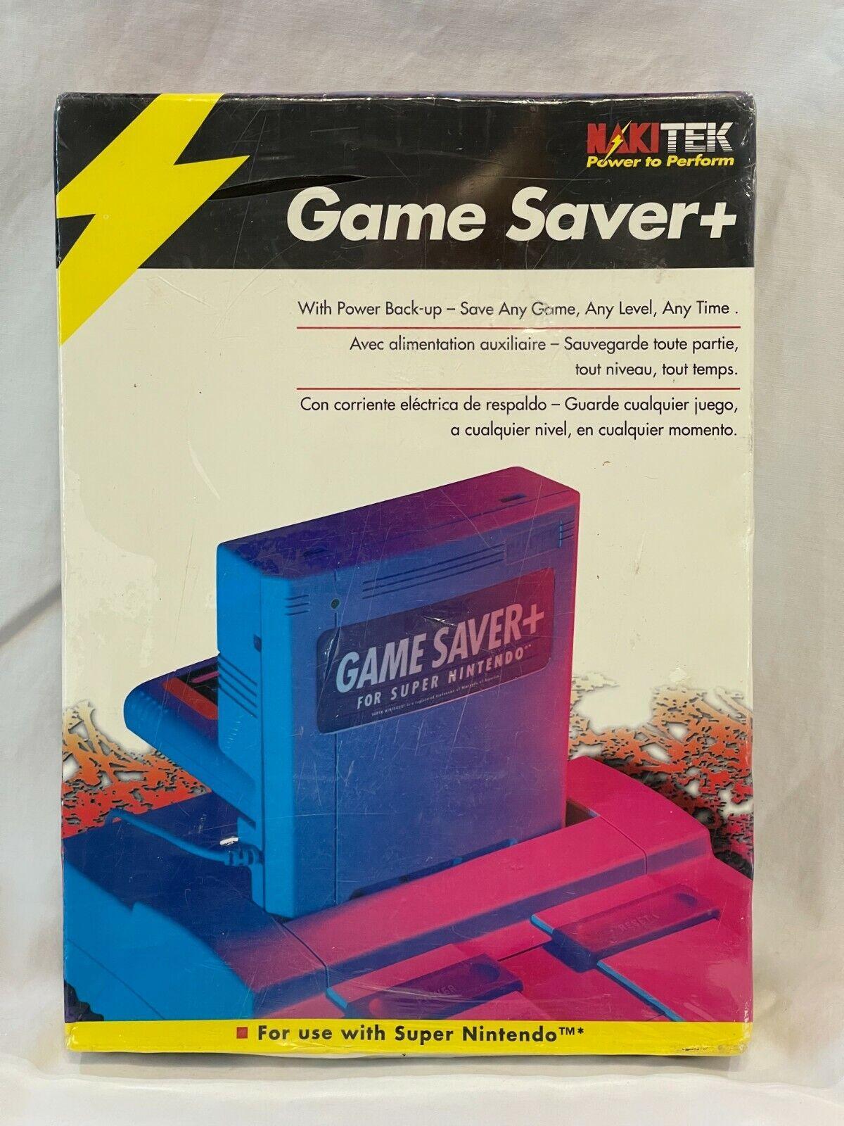 NakiTek Game Saver+ Super Nintendo
