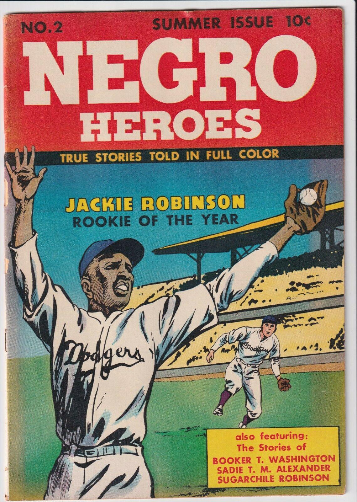 Negro Heroes #2 (1948) Comic Books Negro Heroes