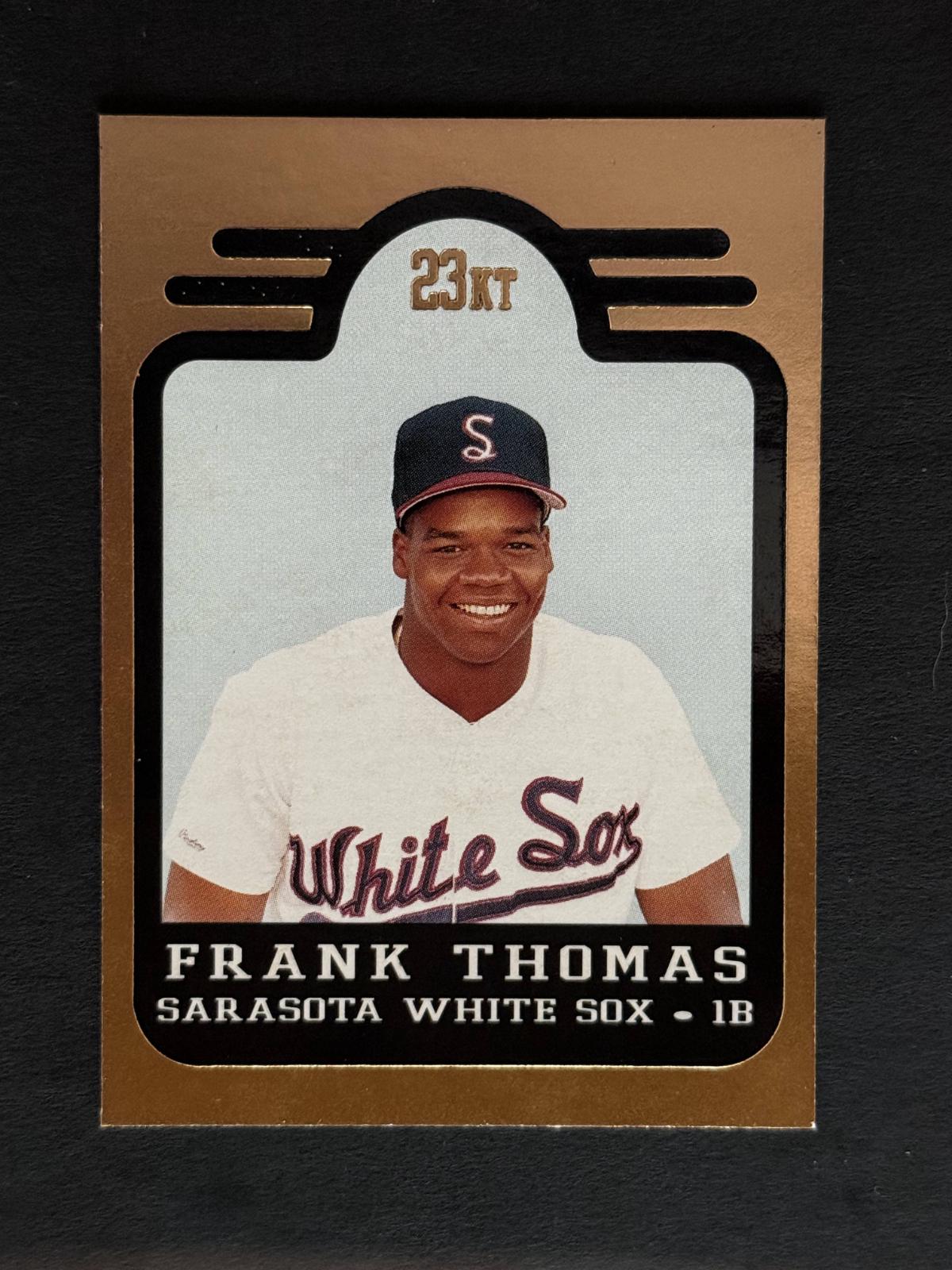 Frank Thomas #2 1991 Bleachers 23kt Gold Baseball