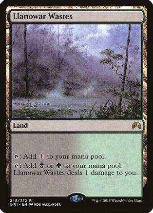Llanowar Wastes Magic Magic Origins