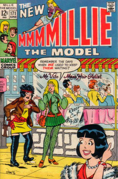 Millie the Model #171 (1969) Comic Books Millie the Model