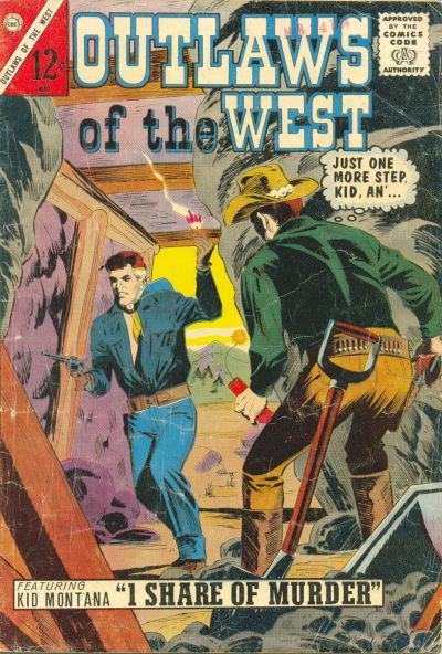 Outlaws of the West #48 (1964) Comic Books Outlaws of the West