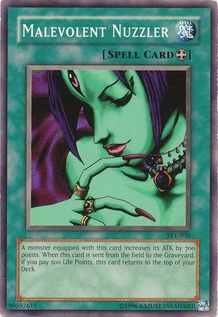 Malevolent Nuzzler SYE-036 YuGiOh Starter Deck: Yugi Evolution