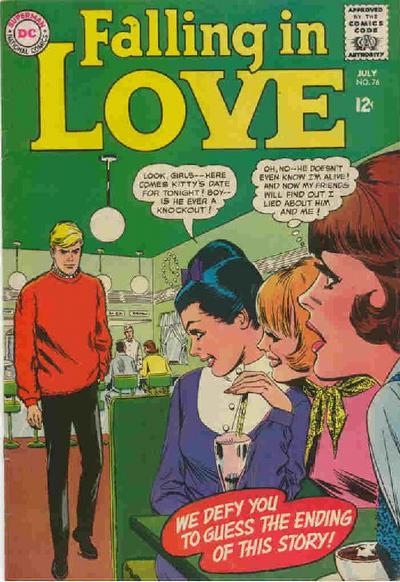 Falling in Love #76 (1965) Comic Books Falling In Love