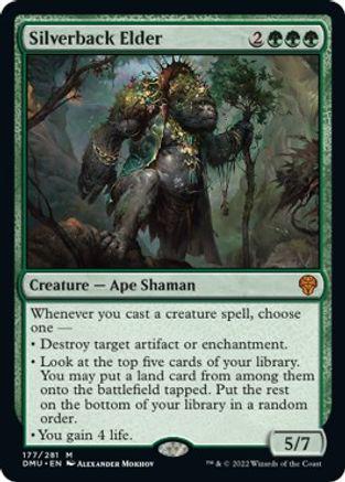 Silverback Elder #177 Magic Dominaria United