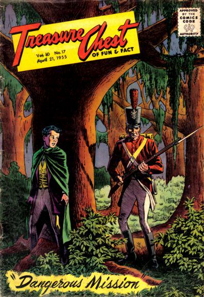 Treasure Chest of Fun and Fact #17 183 (1955) Comic Books Treasure Chest of Fun and Fact