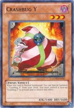 Crashbug Y GENF-EN010 YuGiOh Generation Force