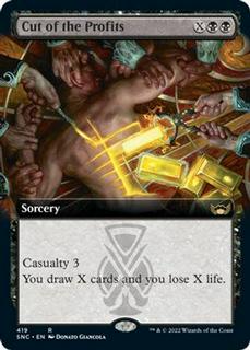 Cut of the Profits Foil]