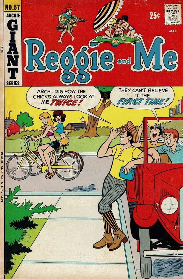 Reggie and Me #57 (1972) Comic Books Reggie and Me