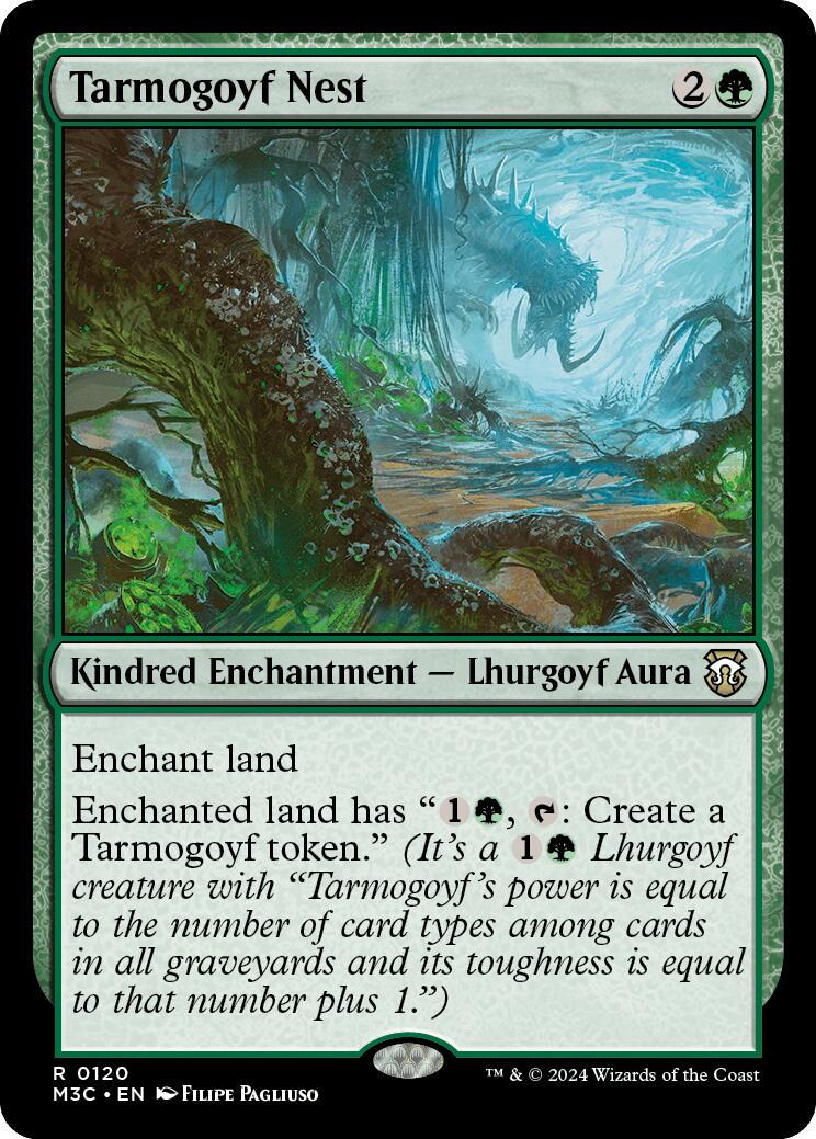 Tarmogoyf Nest #120 Magic Modern Horizons 3 Commander