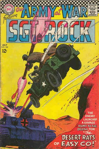 Our Army at War #182 (1967) Comic Books Our Army at War