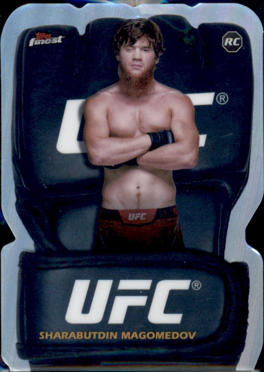 Sharabutdin Magomedov #FGD-2 Ufc Cards 2024 Topps Finest UFC Fight Glove Die-Cut