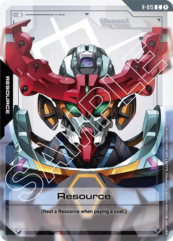 Resource #R-015 Prices | Gundam Dual Impact