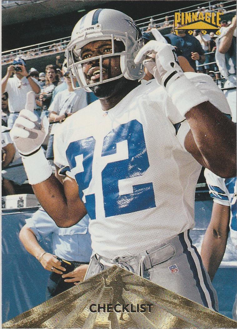 Emmitt Smith #197 1996 Pinnacle Football