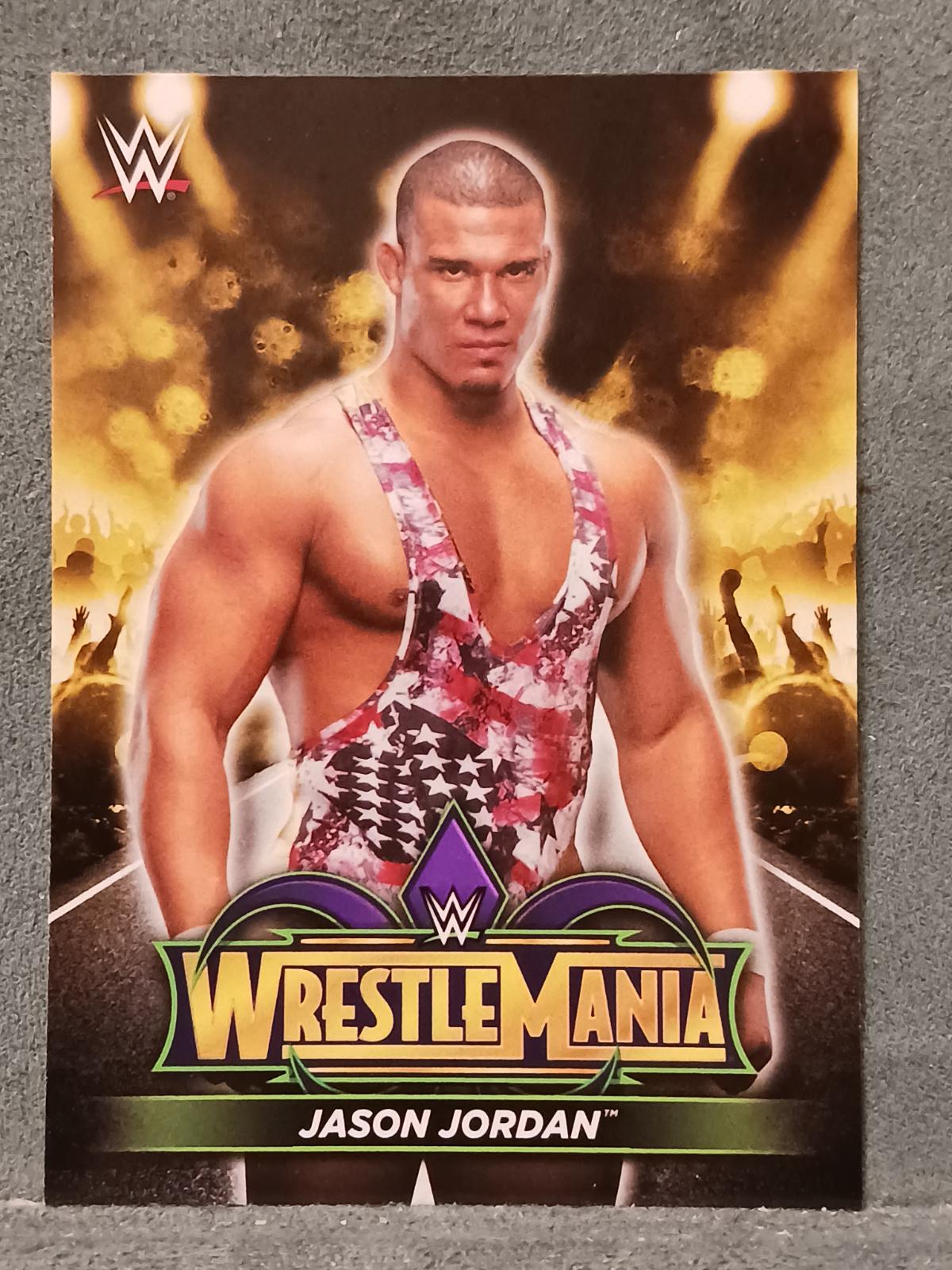 Jason Jordan #R-42 Wrestling Cards 2018 Topps WWE Road To Wrestlemania 34 Roster