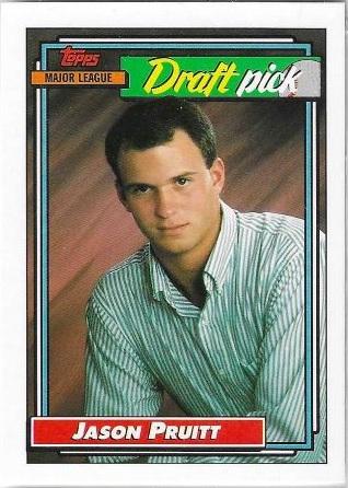 Jason Pruitt #246 Baseball Cards 1992 Topps