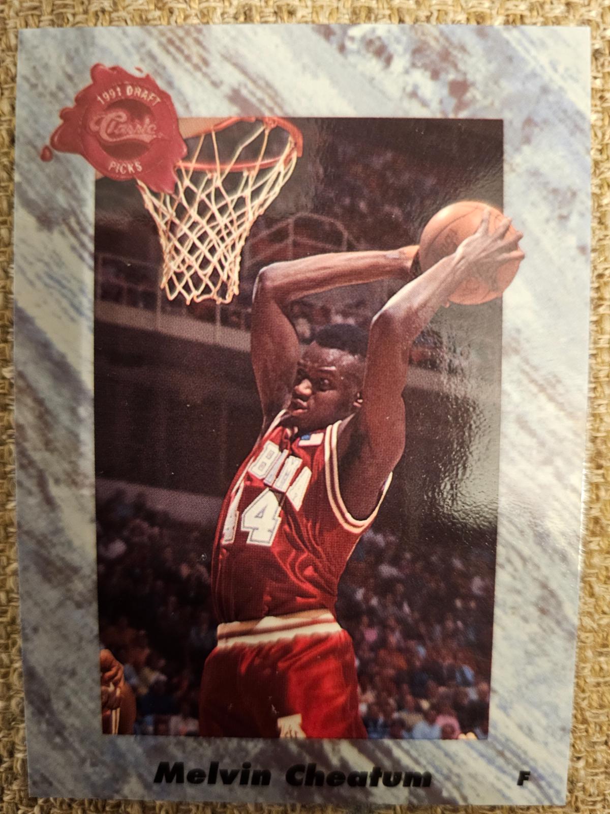Melvin Cheatum #212 1991 Classic Draft Basketball