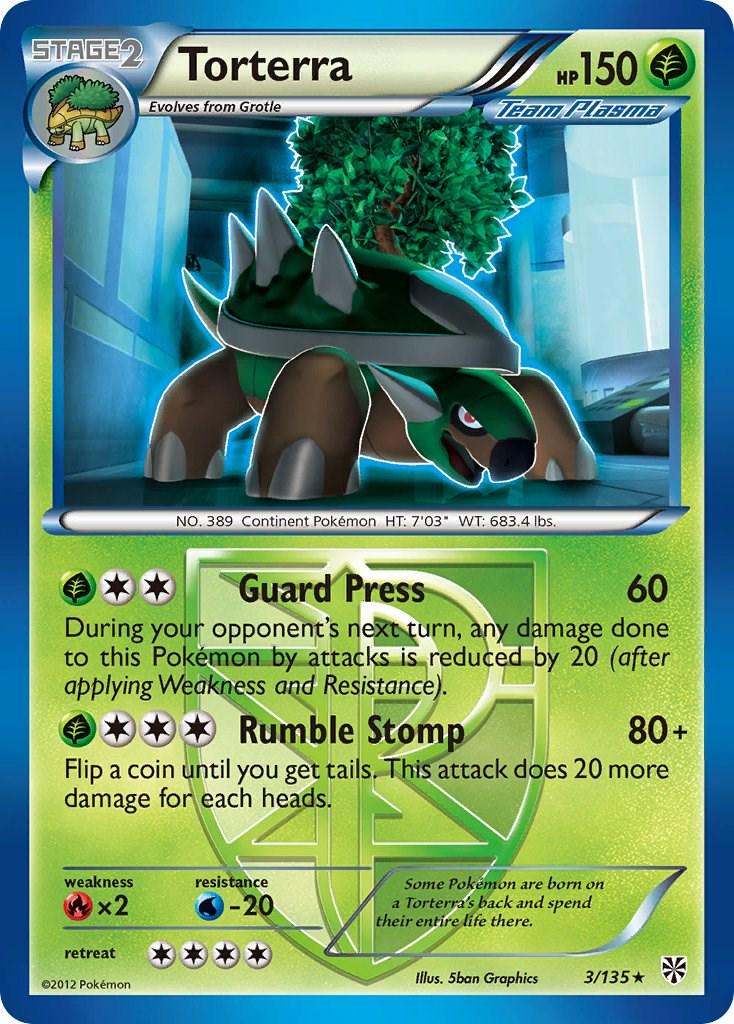 Torterra #3 Pokemon Plasma Storm