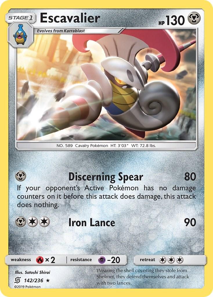 Escavalier #142 Pokemon Unified Minds