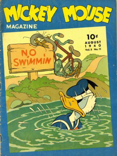 Mickey Mouse Magazine #11 59 (1940) Comic Books Mickey Mouse Magazine