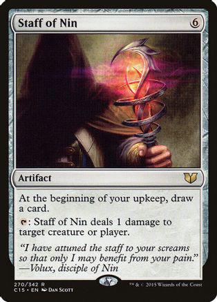Staff of Nin Magic Commander 2015