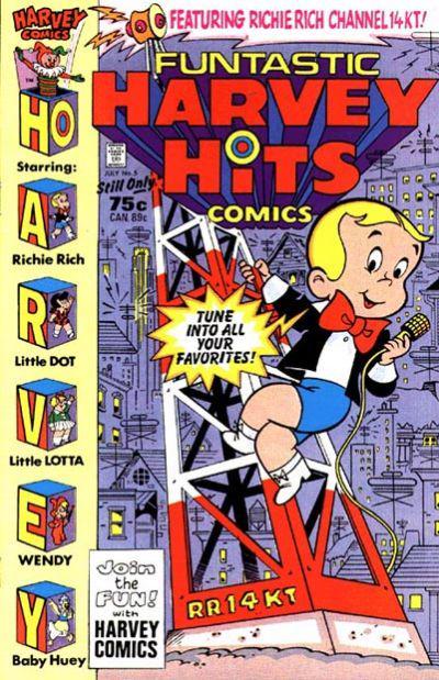 Harvey Hits Comics #5 (1987) Comic Books Harvey Hits